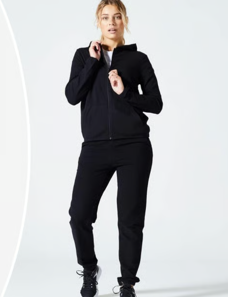 Women's Full-Zip Hoodie Jacket – Soft Fleece Interior