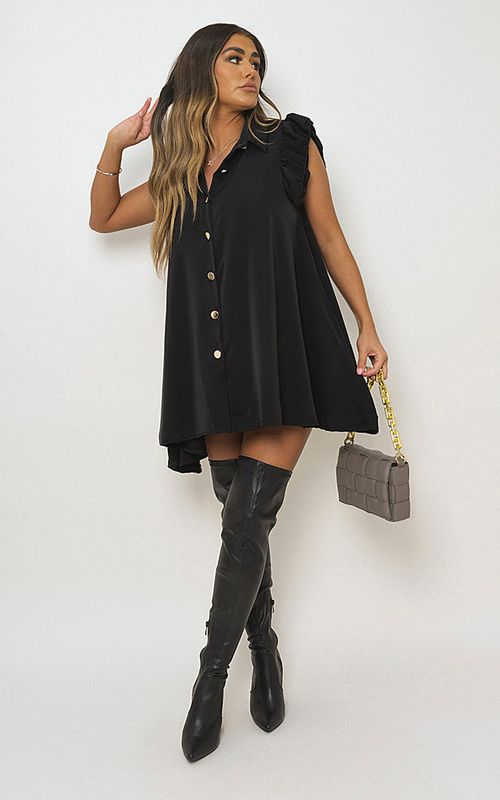 ikrush-savanna-gold-button-down-ruffle-sleeve-mini-dress-1679739927DSC-2435.jpg