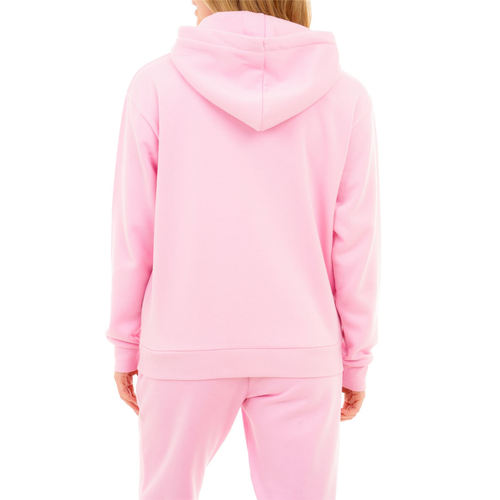 BASIC WOMENS OVER THE HEAD HOODIE PINK XL